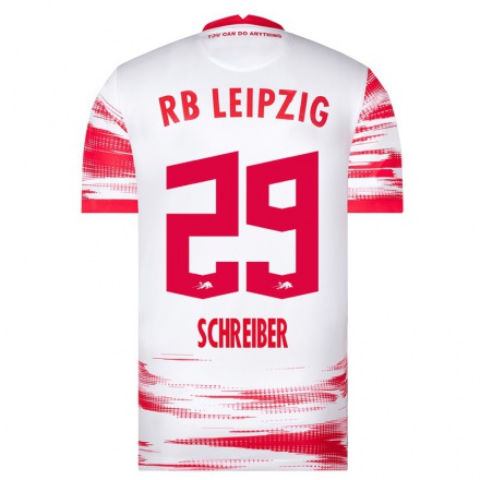 Mujer Fútbol Camiseta Larissa Schreiber #29 Rojo Blanco 1ª Equipación 2021/22 La Camisa Chile
