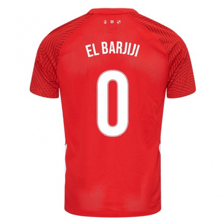 Mujer Fútbol Camiseta Rida El Barjiji #0 Rojo 1ª Equipación 2021/22 La Camisa Chile