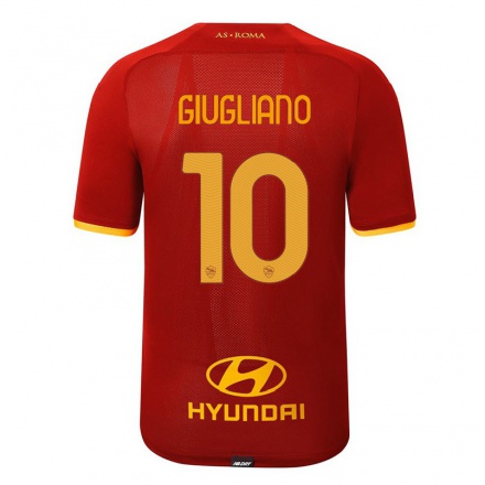 Mujer Fútbol Camiseta Manuela Giugliano #10 Rojo 1ª Equipación 2021/22 La Camisa Chile